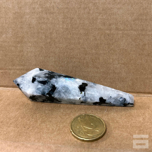 Punta Cuarzo con turmalina negra