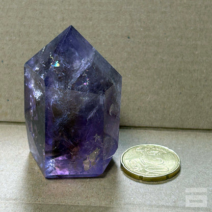 Punta Cuarzo ametrino (amatista y citrino)