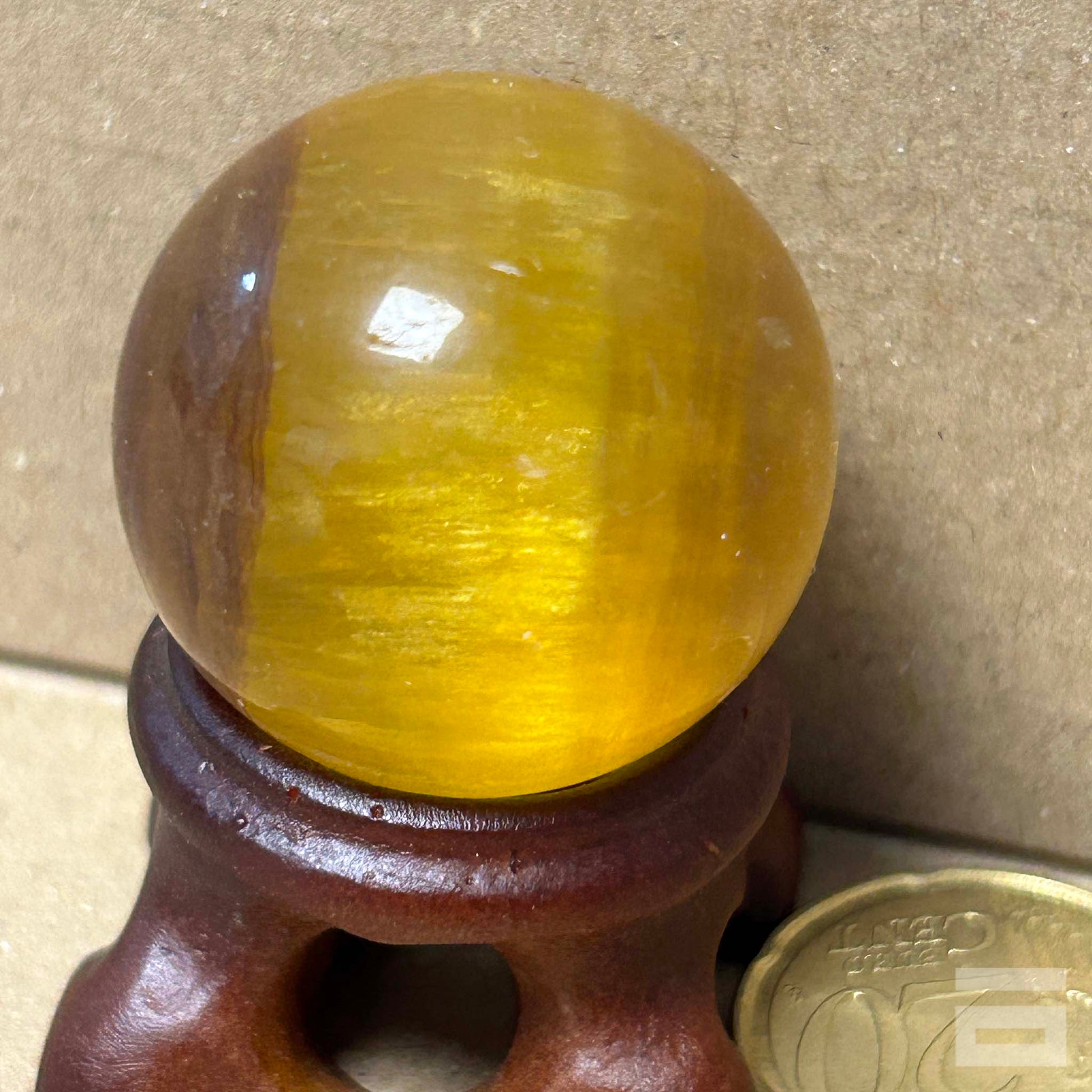 Esfera Fluorita amarilla