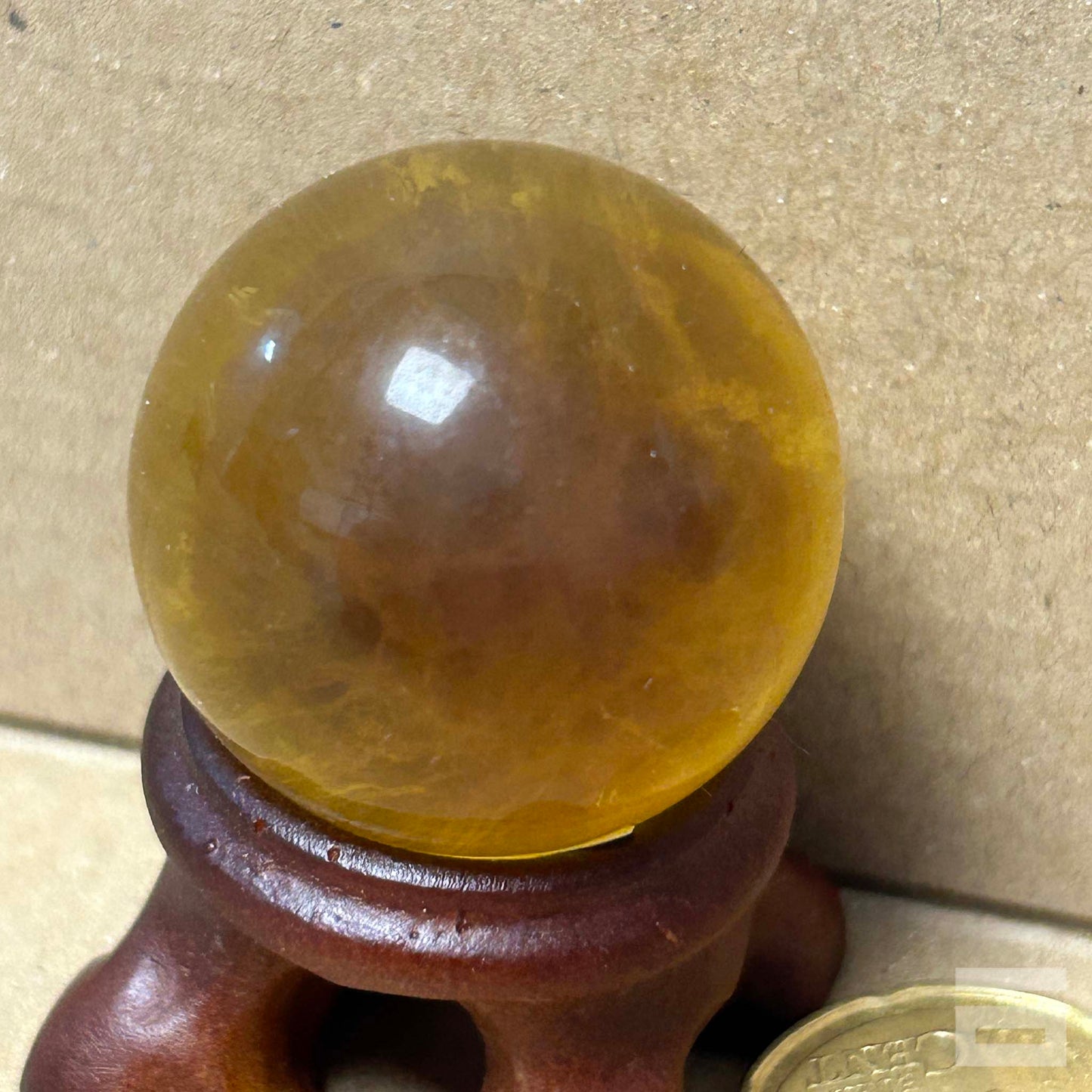 Esfera Fluorita amarilla