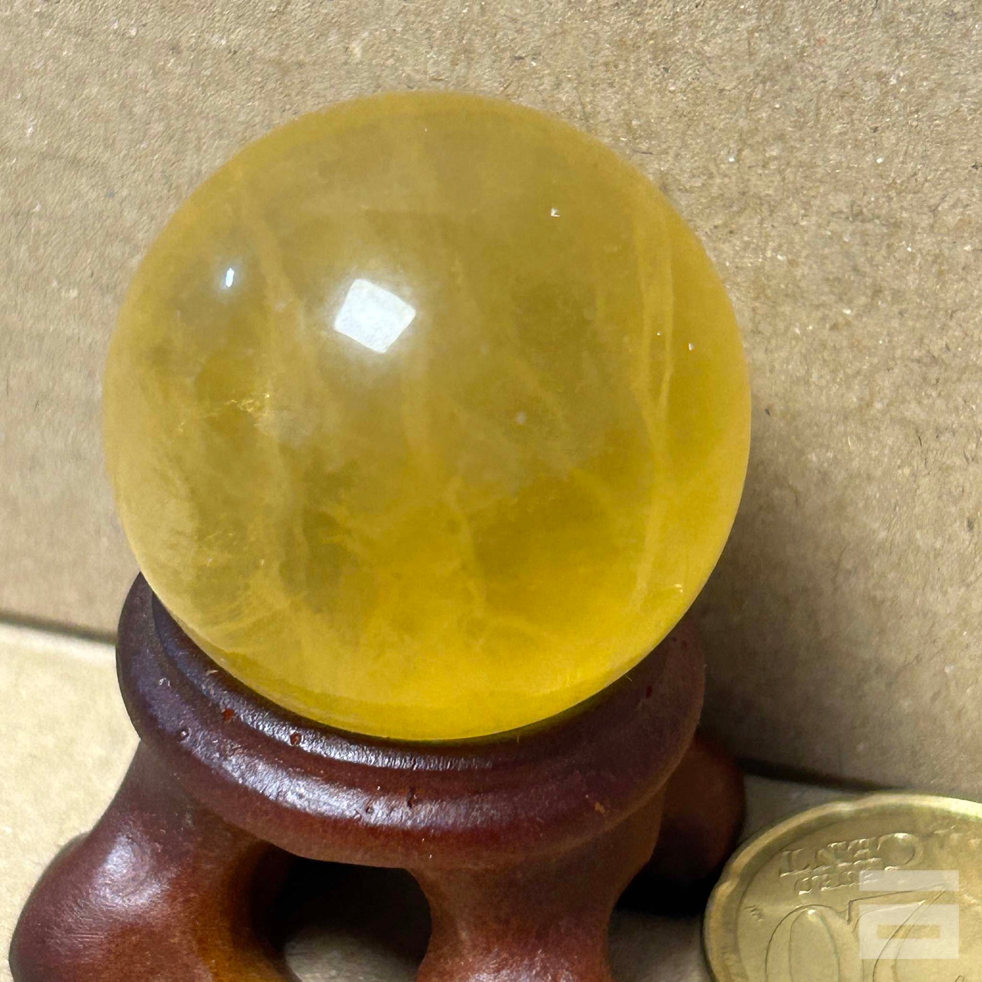 Esfera Fluorita amarilla