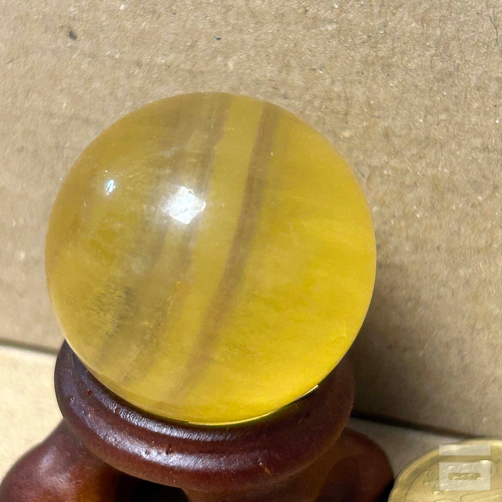Esfera Fluorita amarilla