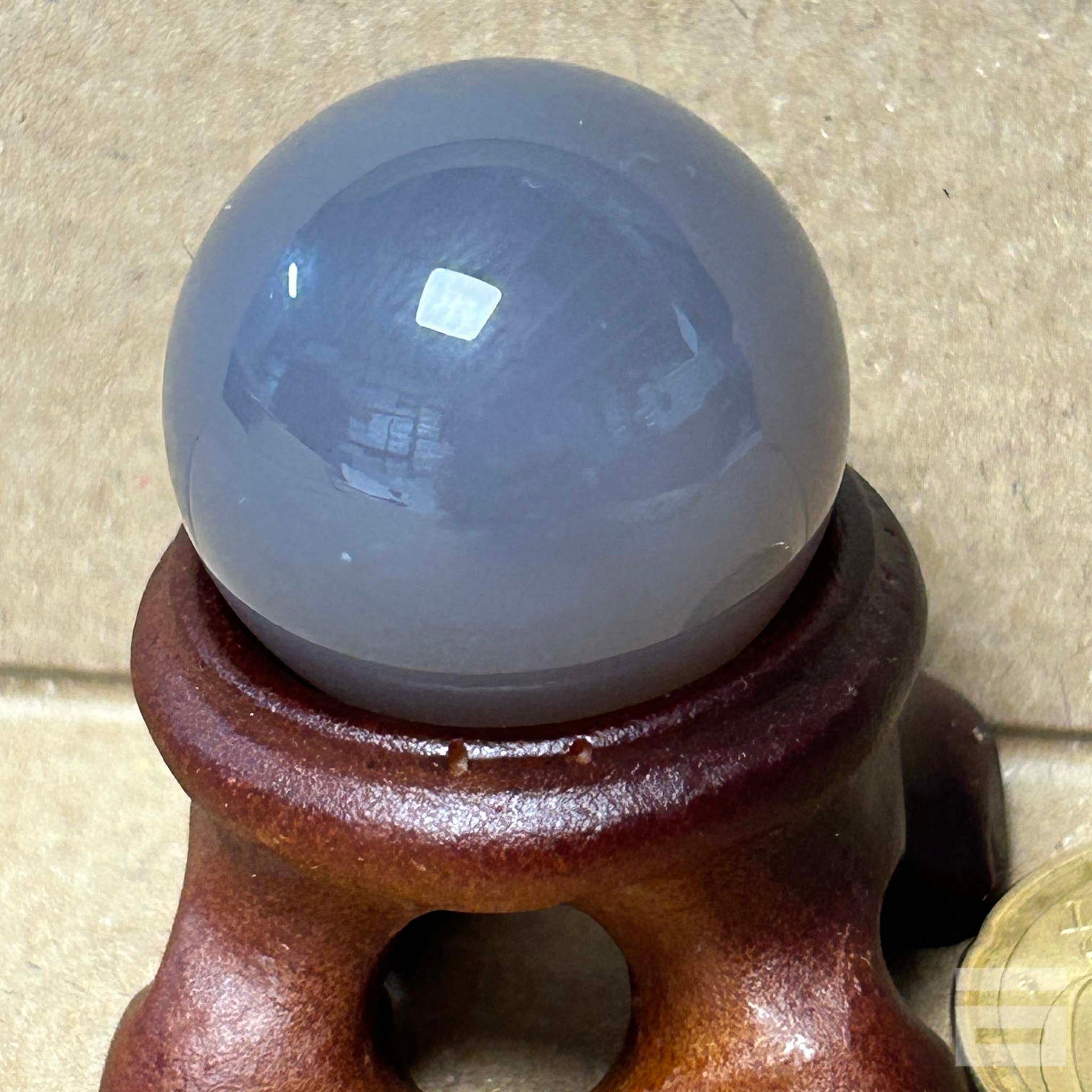 Esfera Agata gris