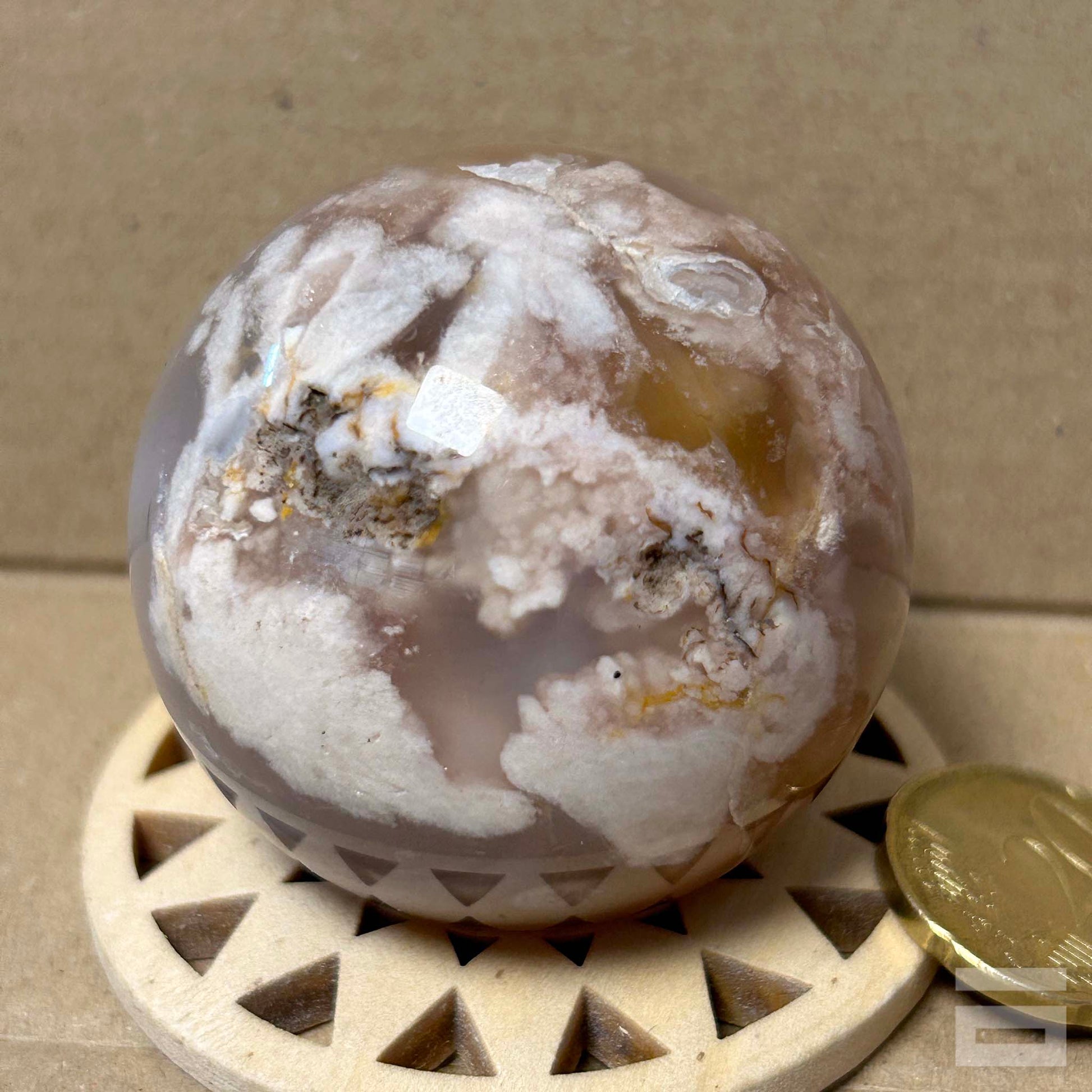 Esfera Agata Cereza