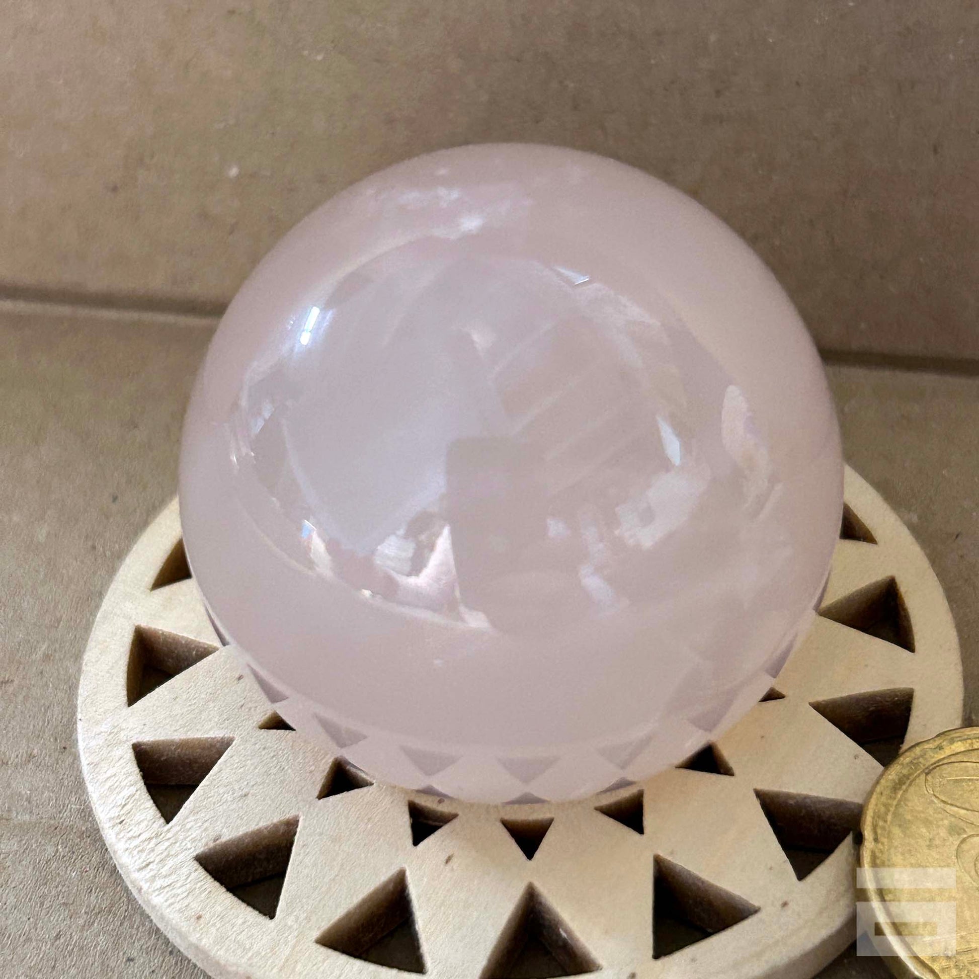 Esfera Cuarzo rosa