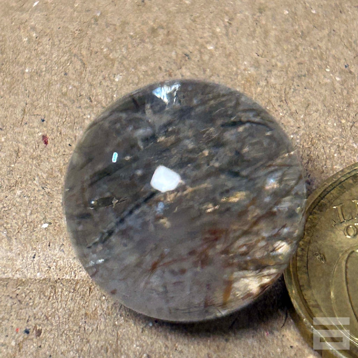 Esfera Cuarzo rutilado