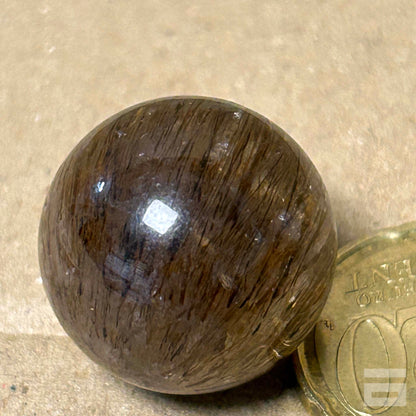 Esfera Cuarzo rutilado