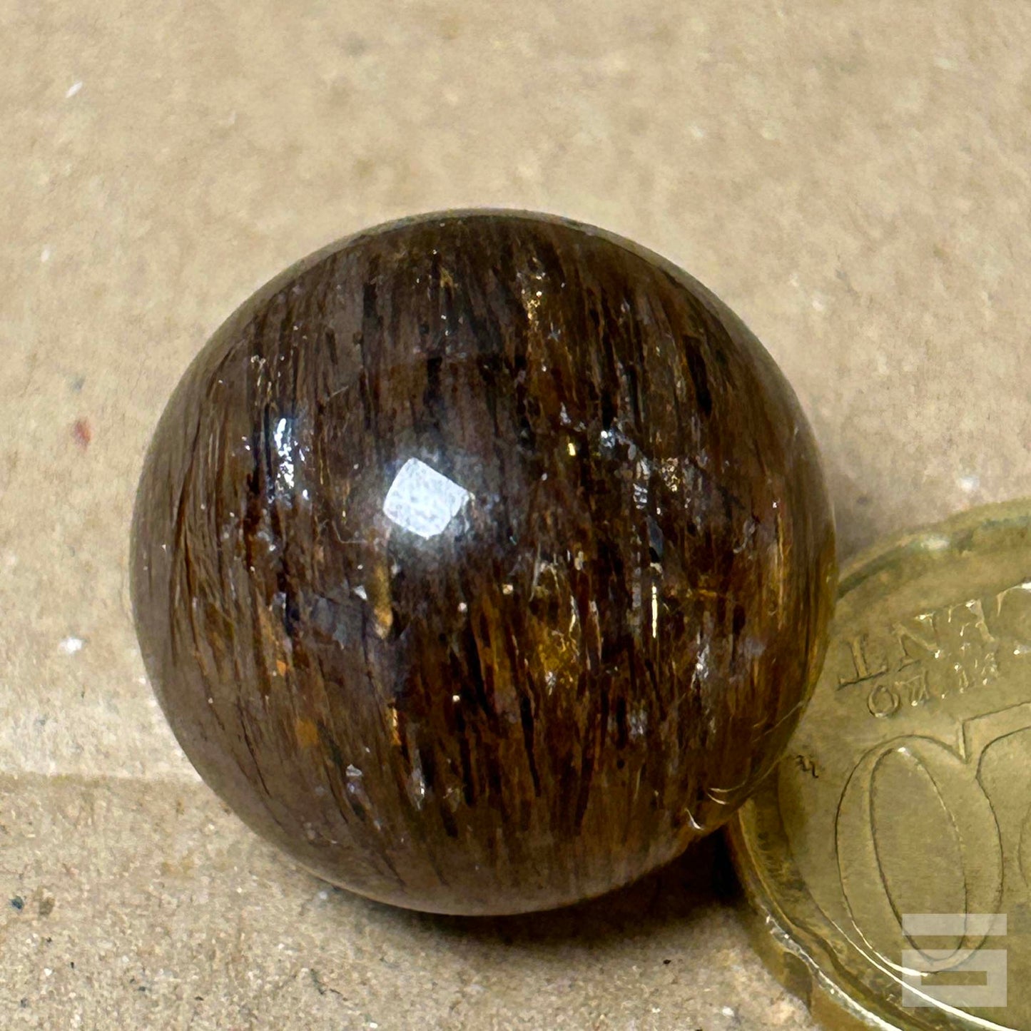 Esfera Cuarzo rutilado