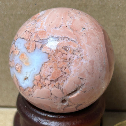 Esfera Agata rosa
