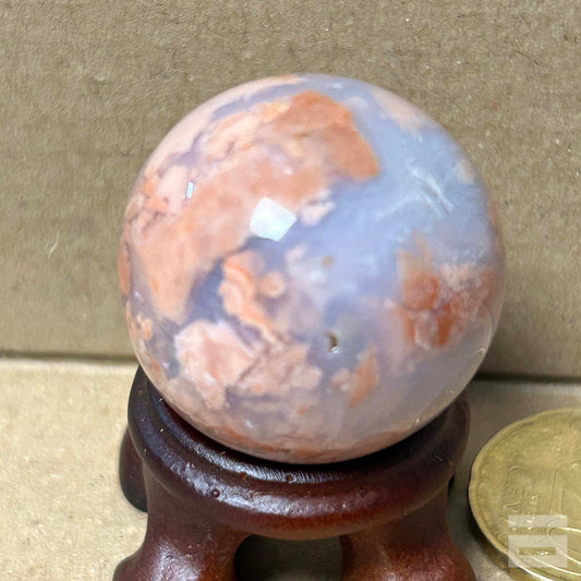 Esfera Agata rosa