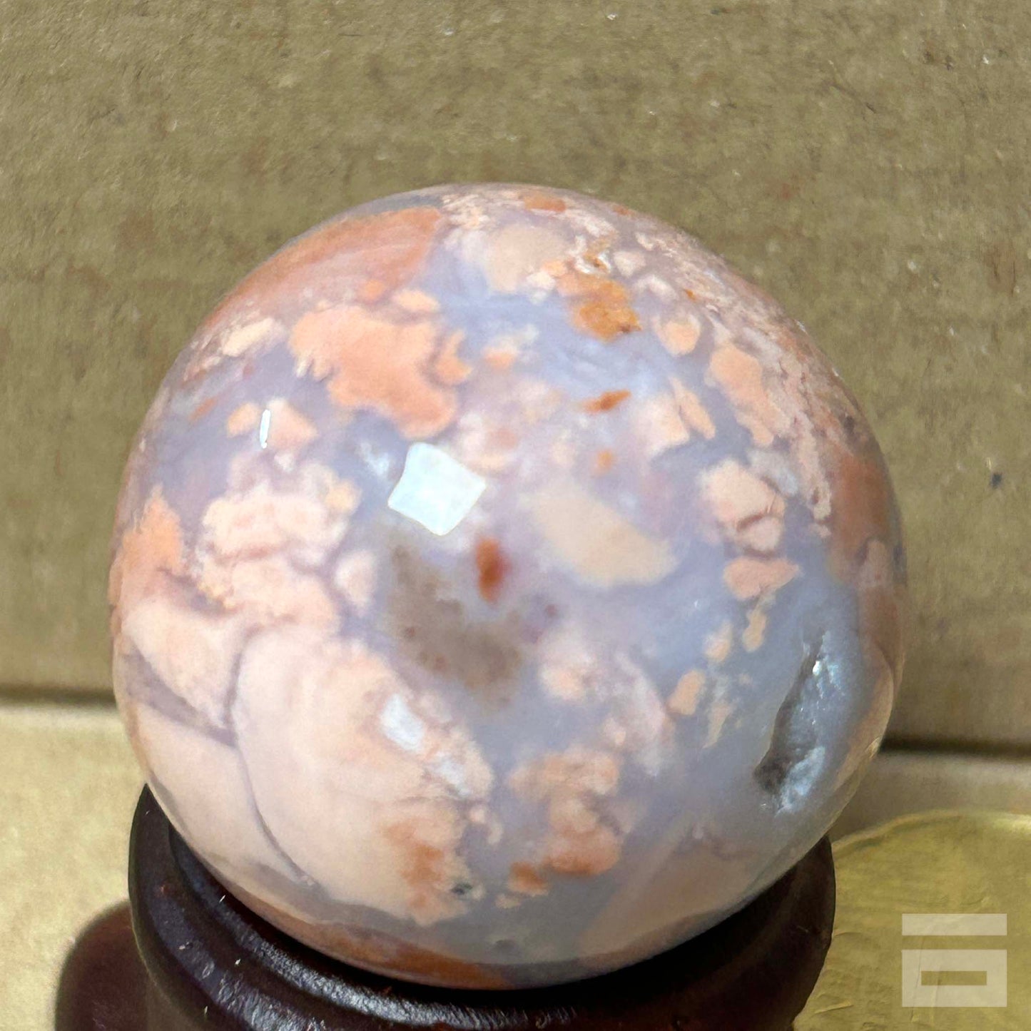 Esfera Agata rosa