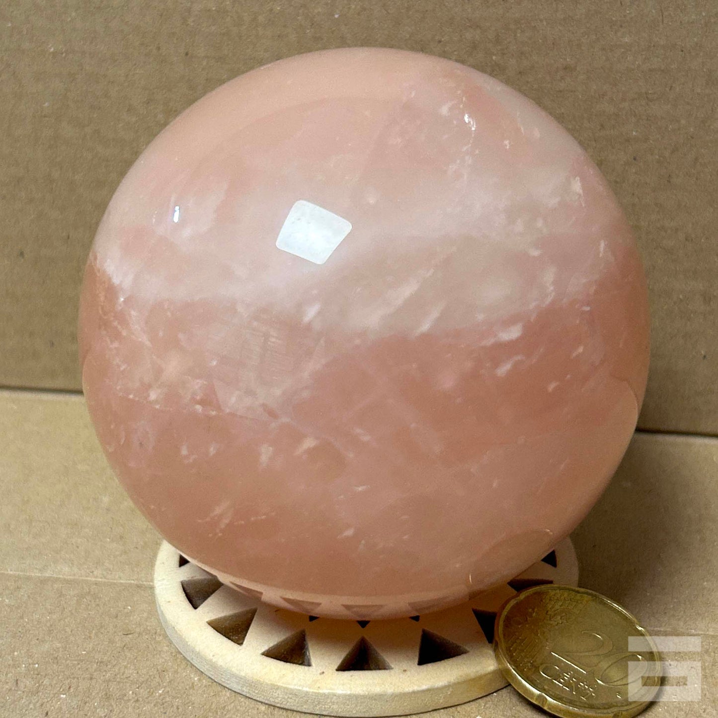 Esfera Cuarzo rosa