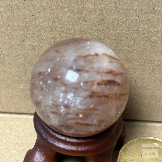 Esfera Cuarzo rutilado