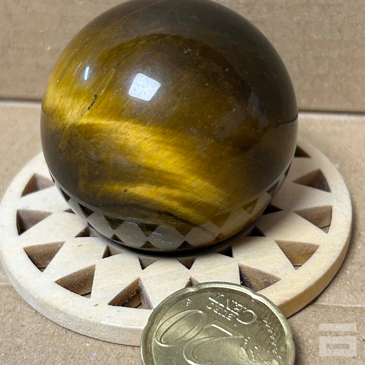 Esfera Cuarzo rutilado