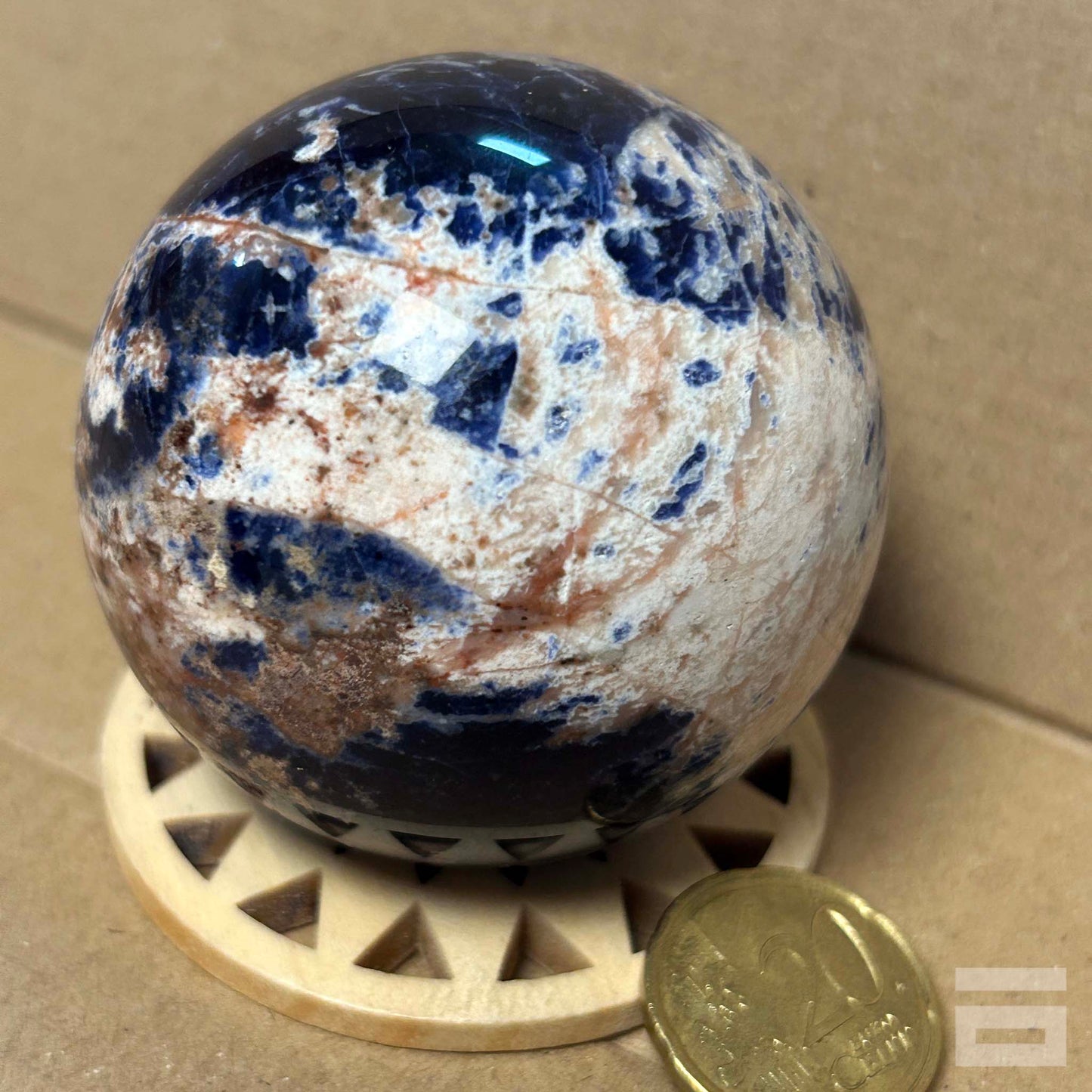 Esfera de Sodalita