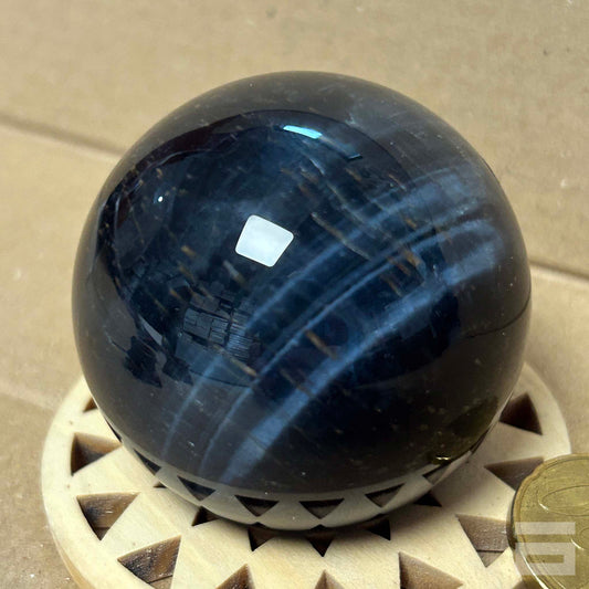 Esfera de Ojo de tigre azul