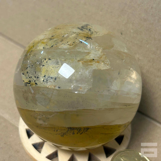 Esfera de Cuarzo sanador (Golden healer)