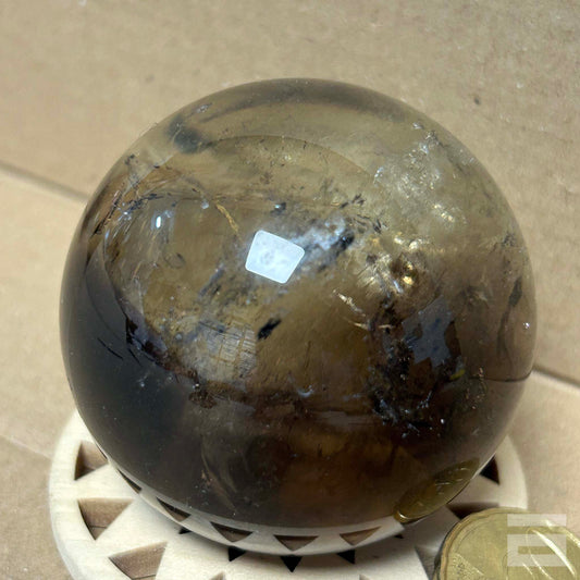 Esfera de Cuarzo ahumado
