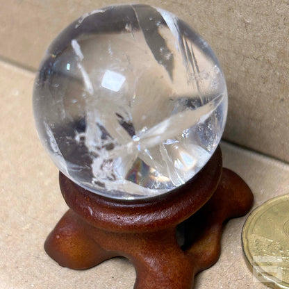 Esfera de Cuarzo con arcoíris