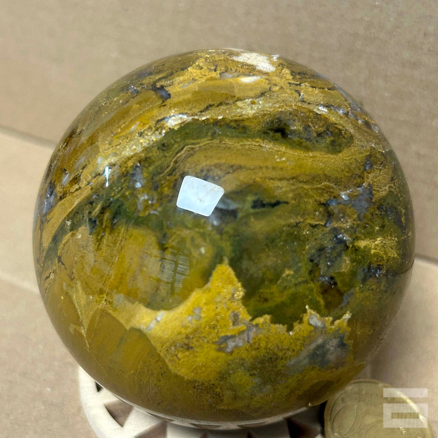 Esfera de Jaspe Océano