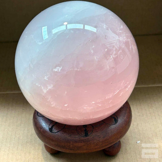Esfera de Cuarzo rosa