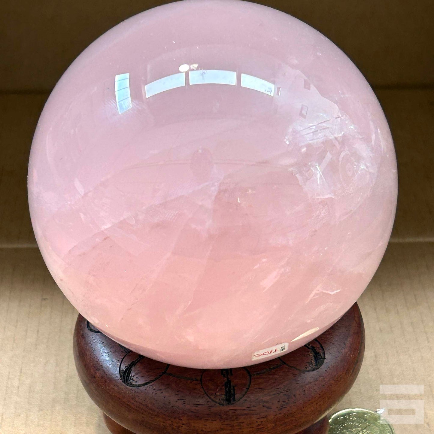 Esfera de Cuarzo rosa