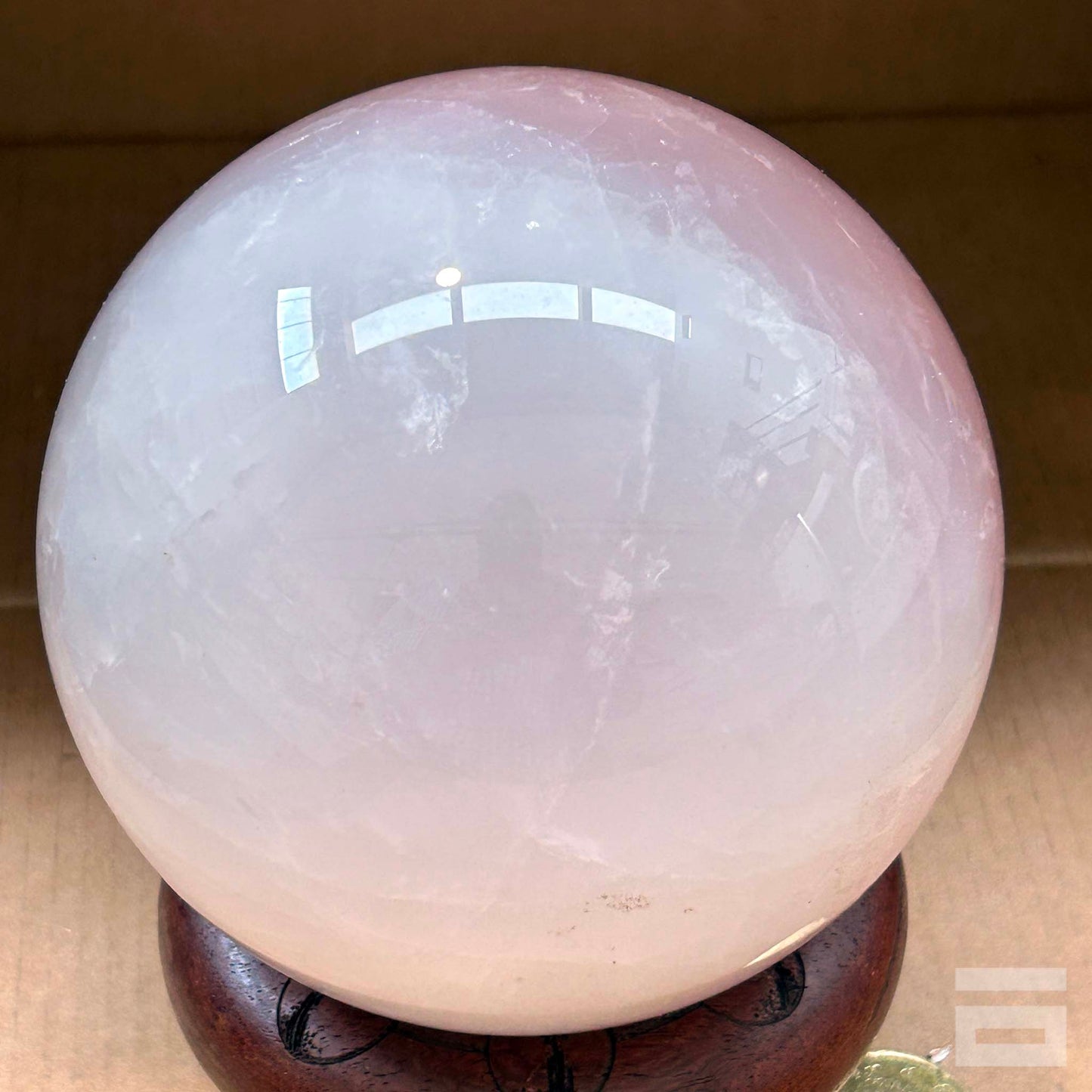 Esfera de Cuarzo rosa