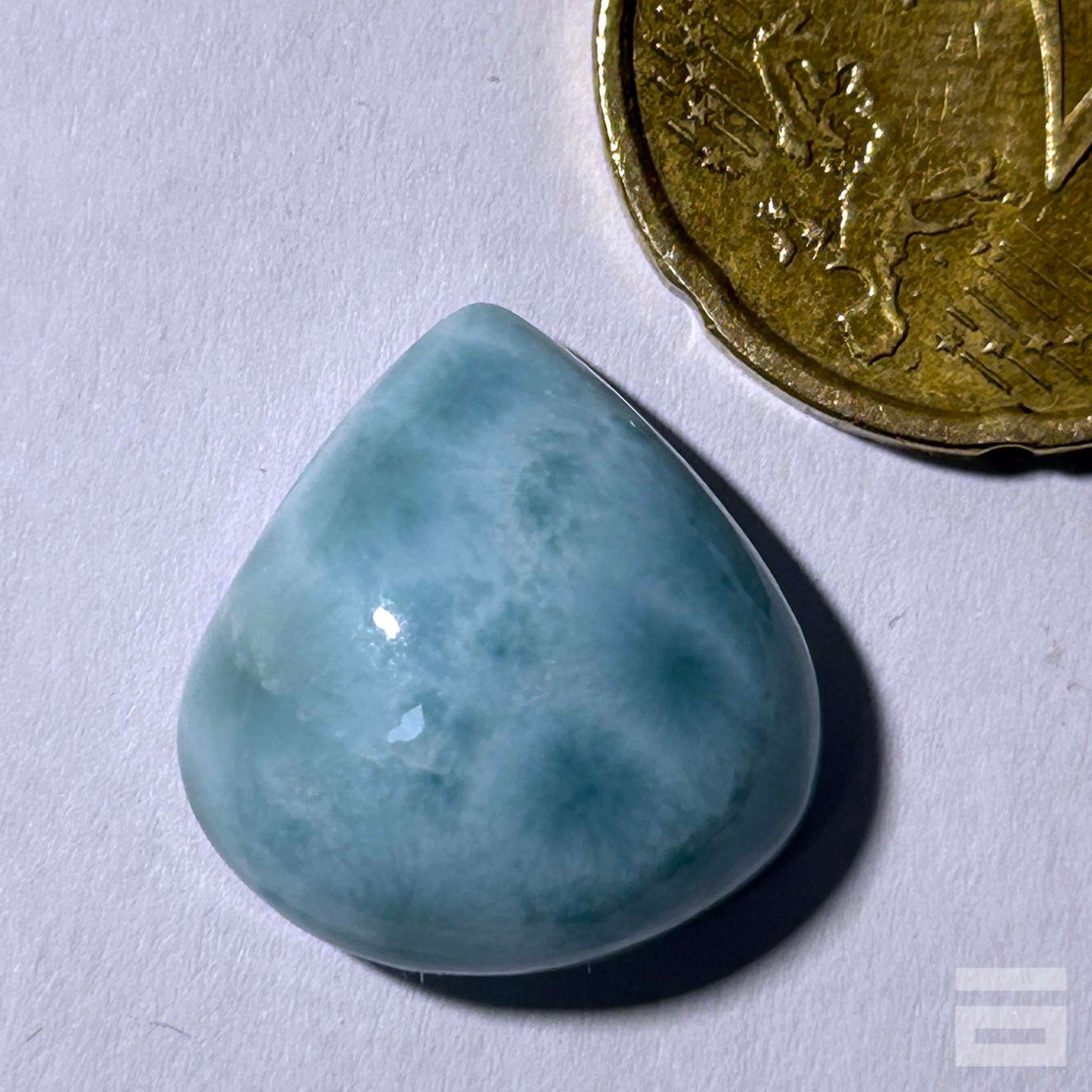 Cabujón Larimar
