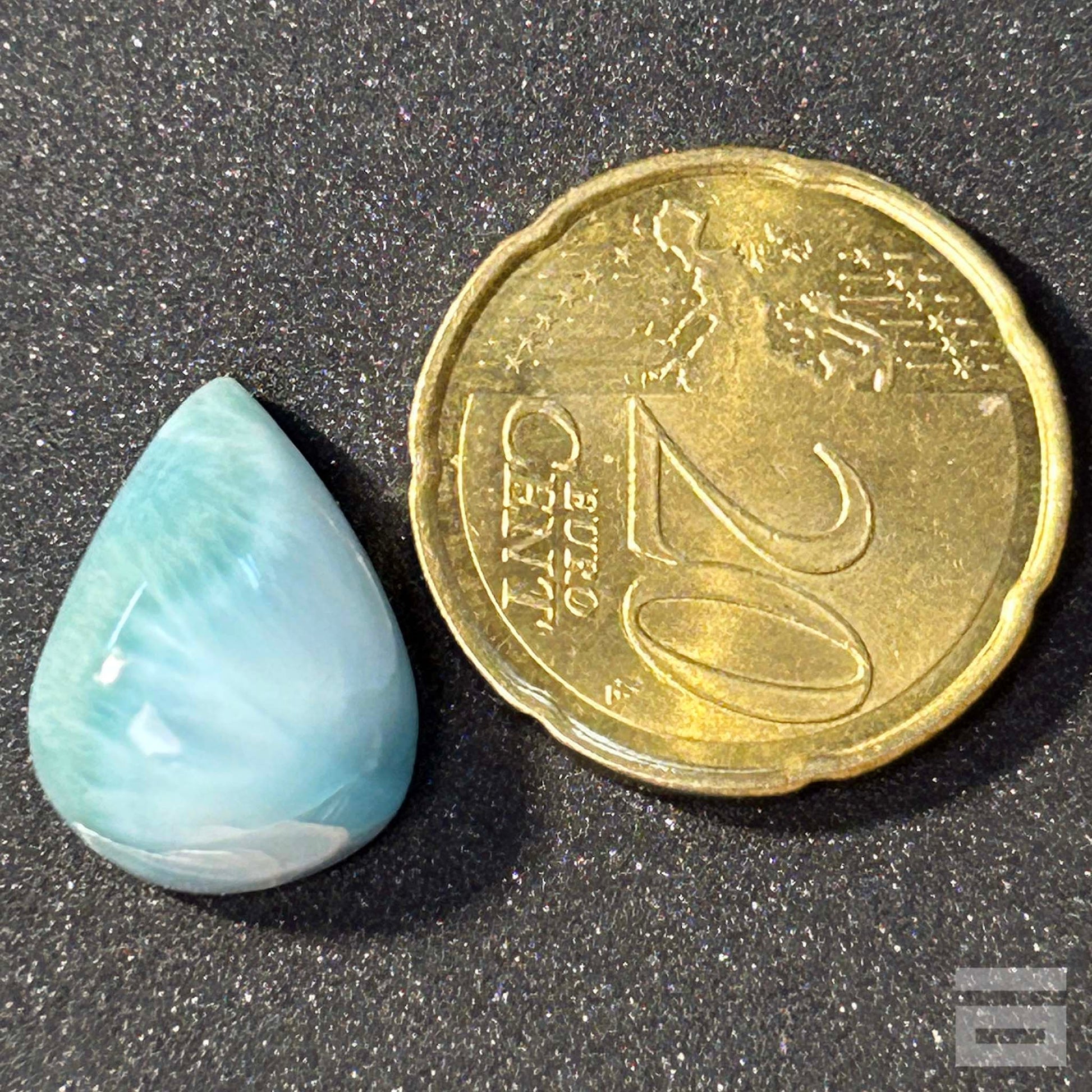 Cabujón Larimar