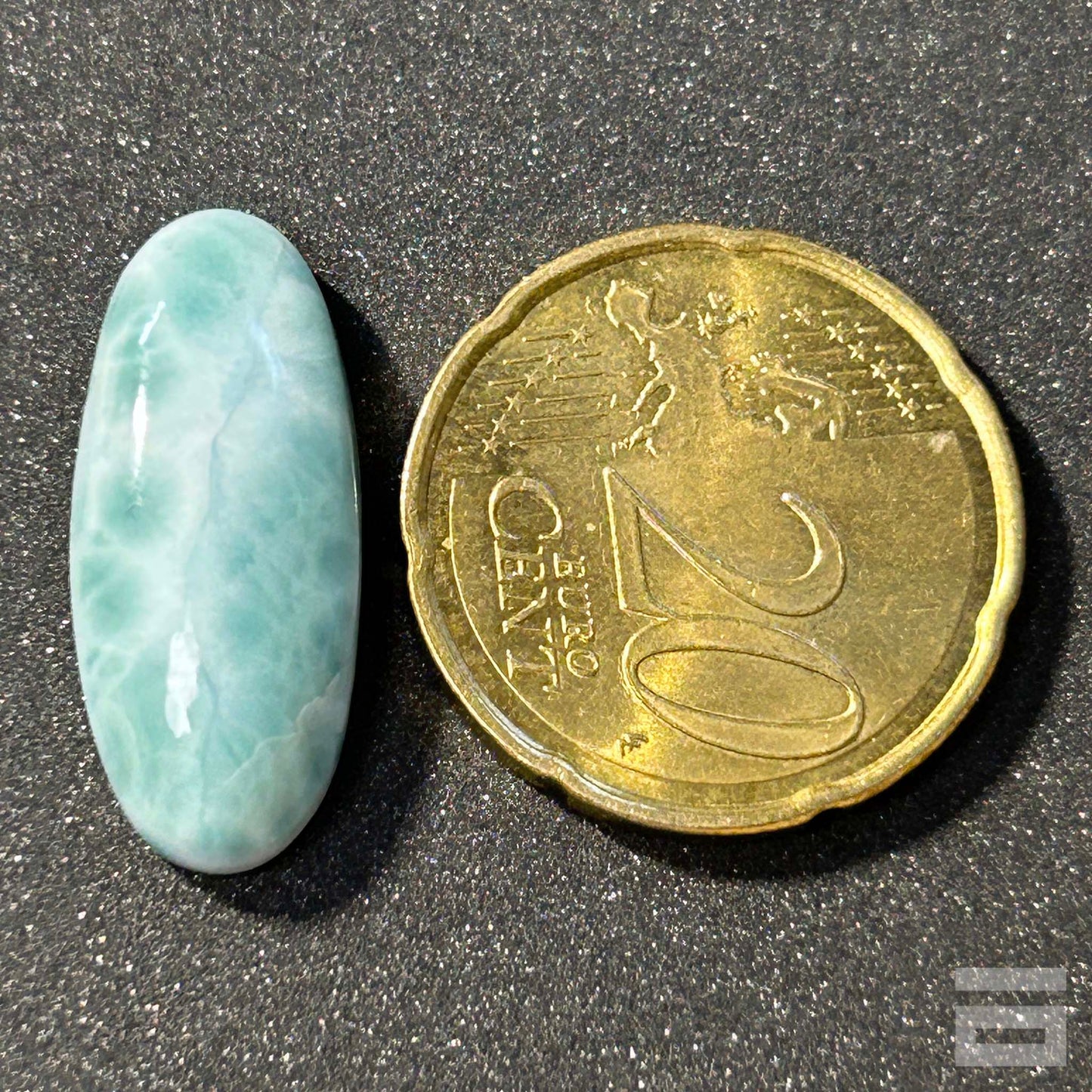 Cabujón Larimar