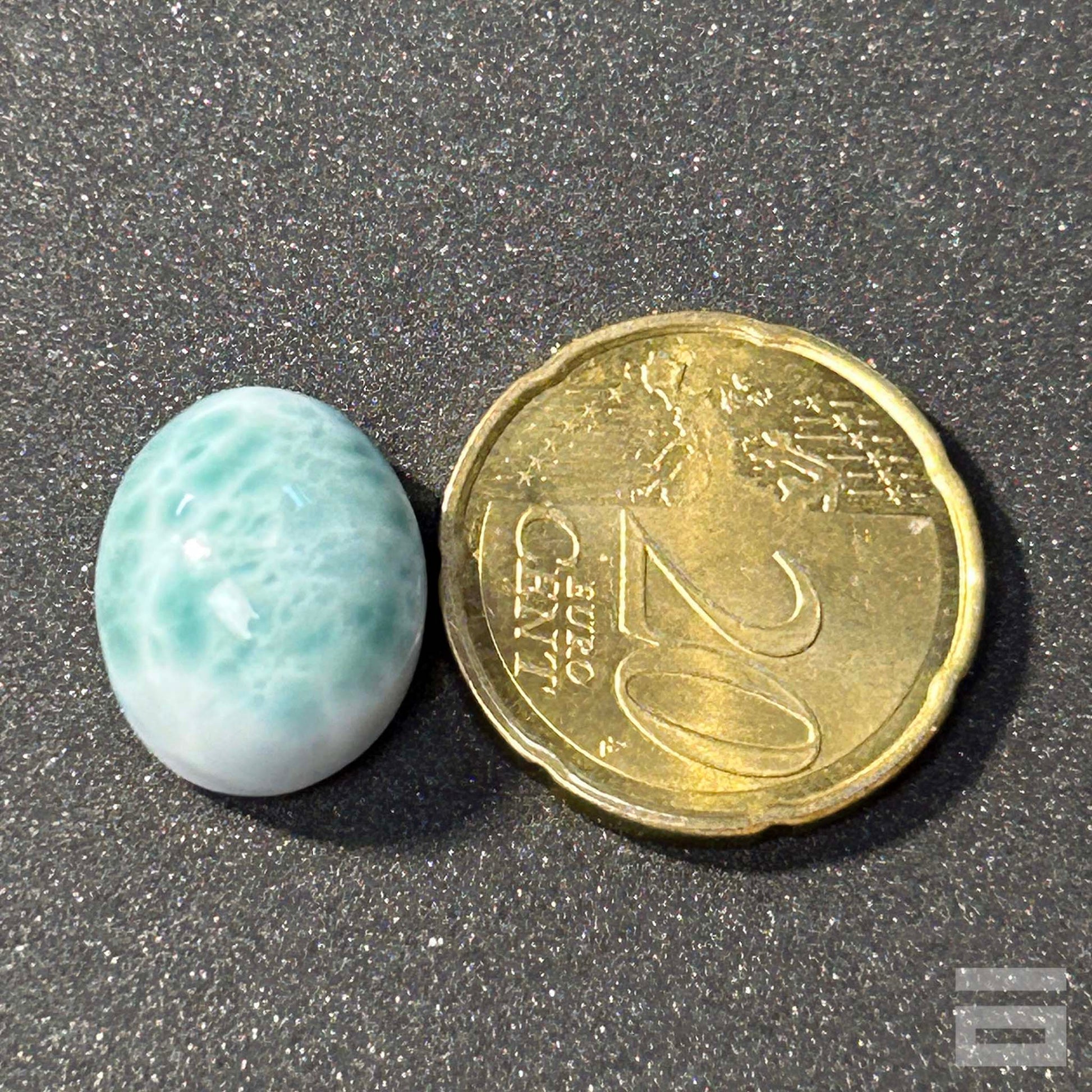 Cabujón Larimar