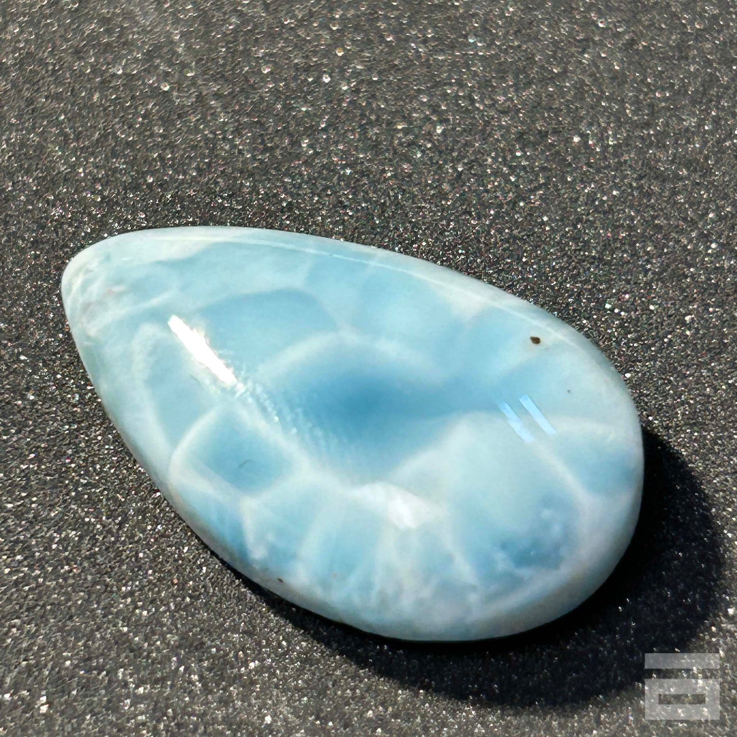 Cabujón Larimar