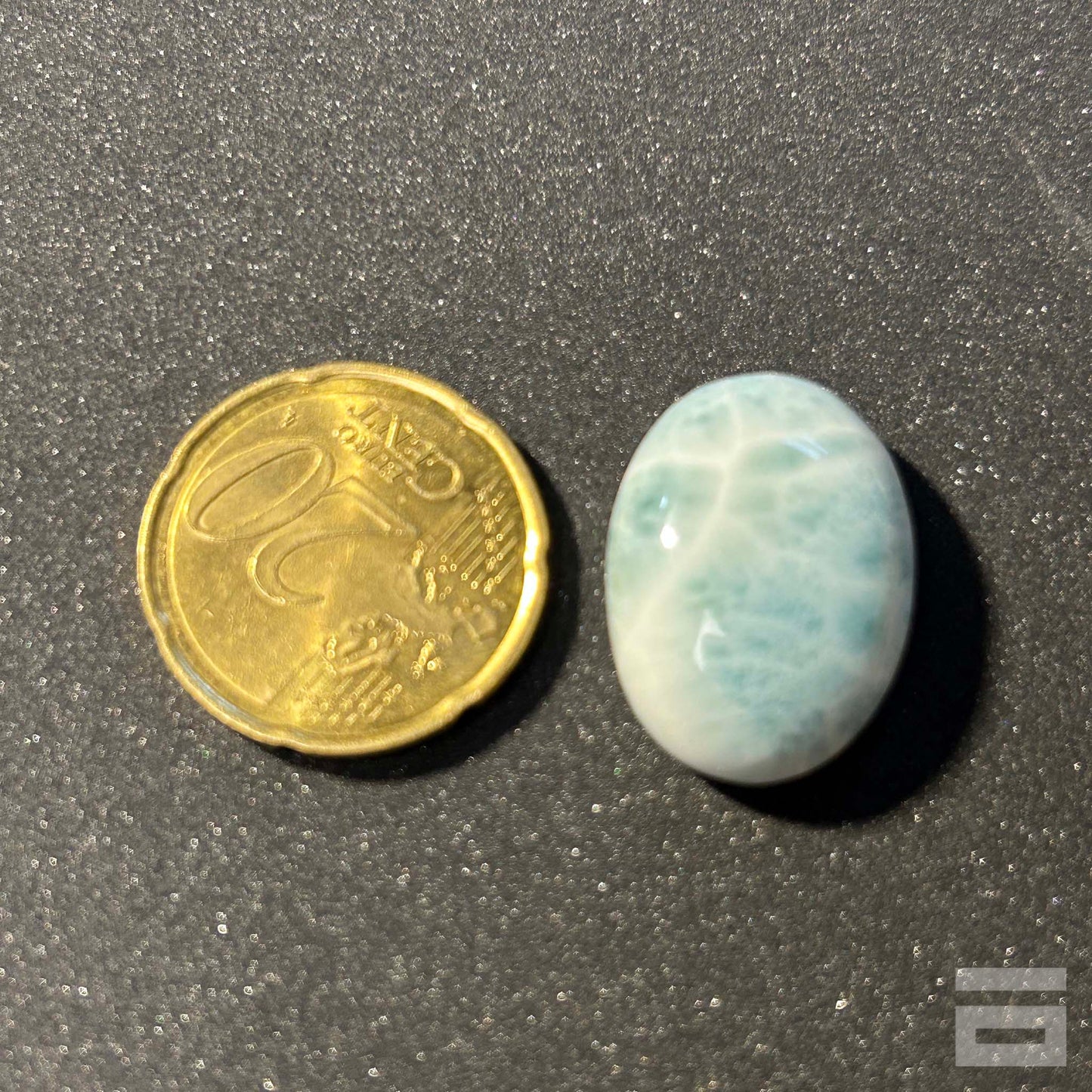Cabujón Larimar