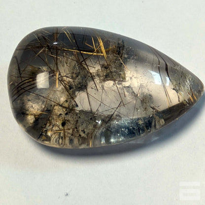 Cabujón Cuarzo con rutilo