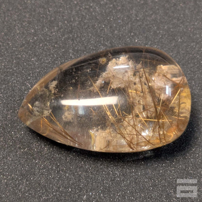 Cabujón Cuarzo con rutilo