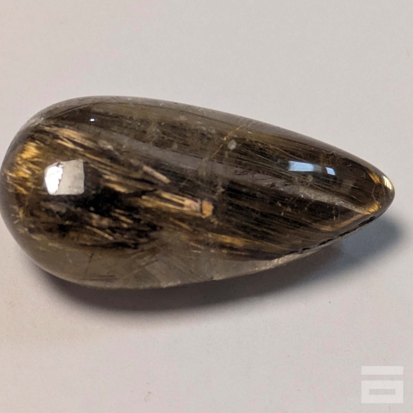 Cabujón Cuarzo con rutilo