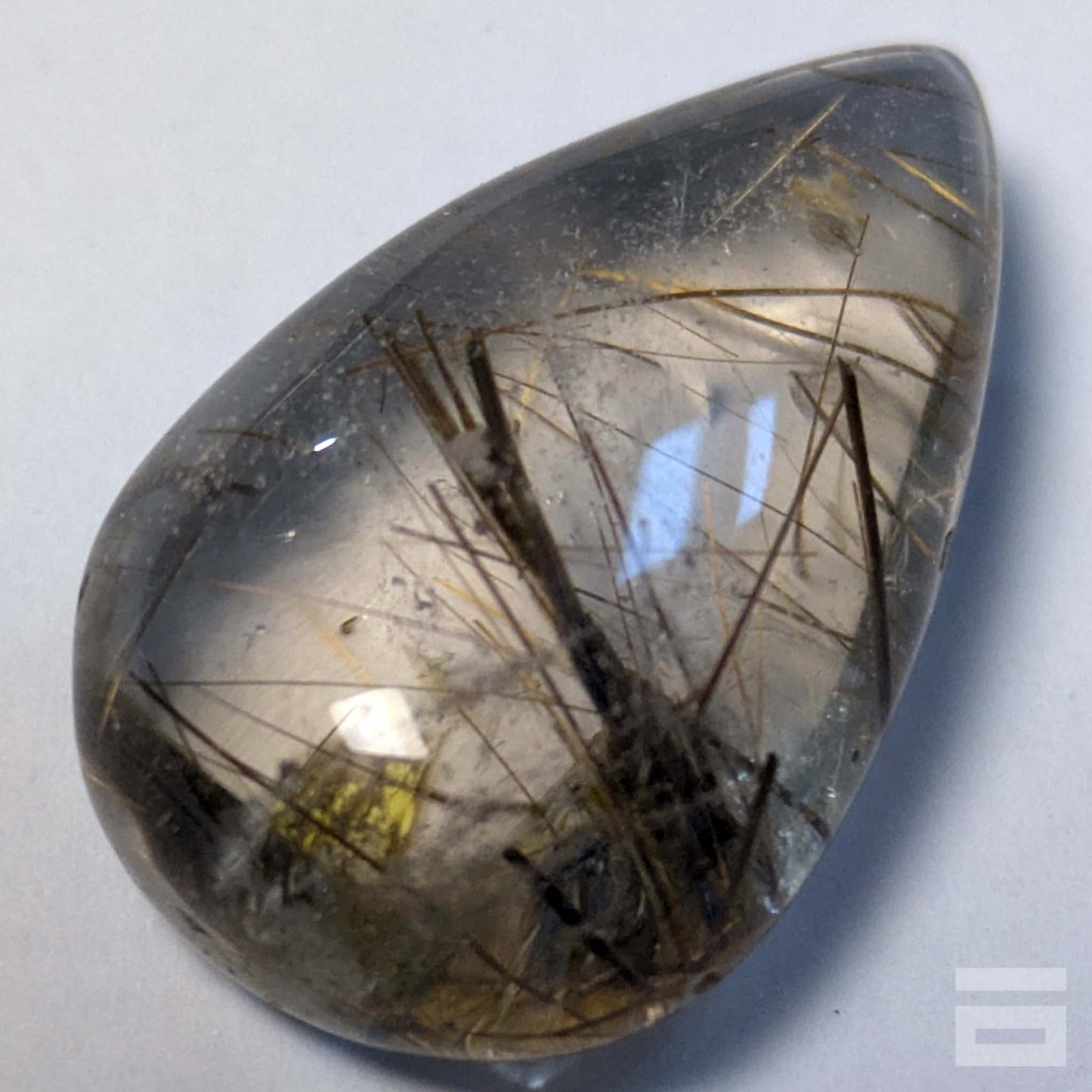 Cabujón Cuarzo con rutilo