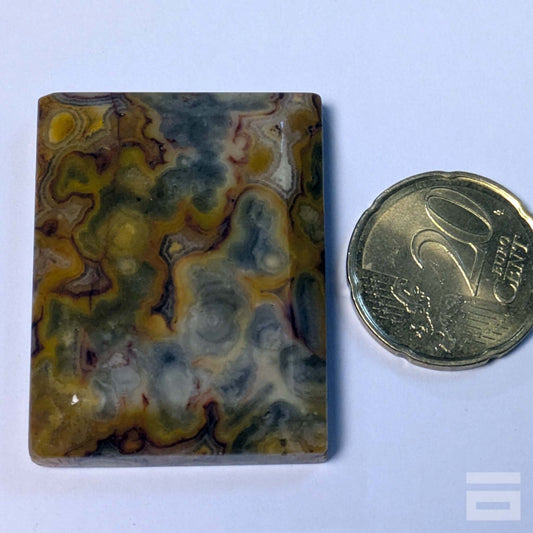 Cabujón Ágata loca