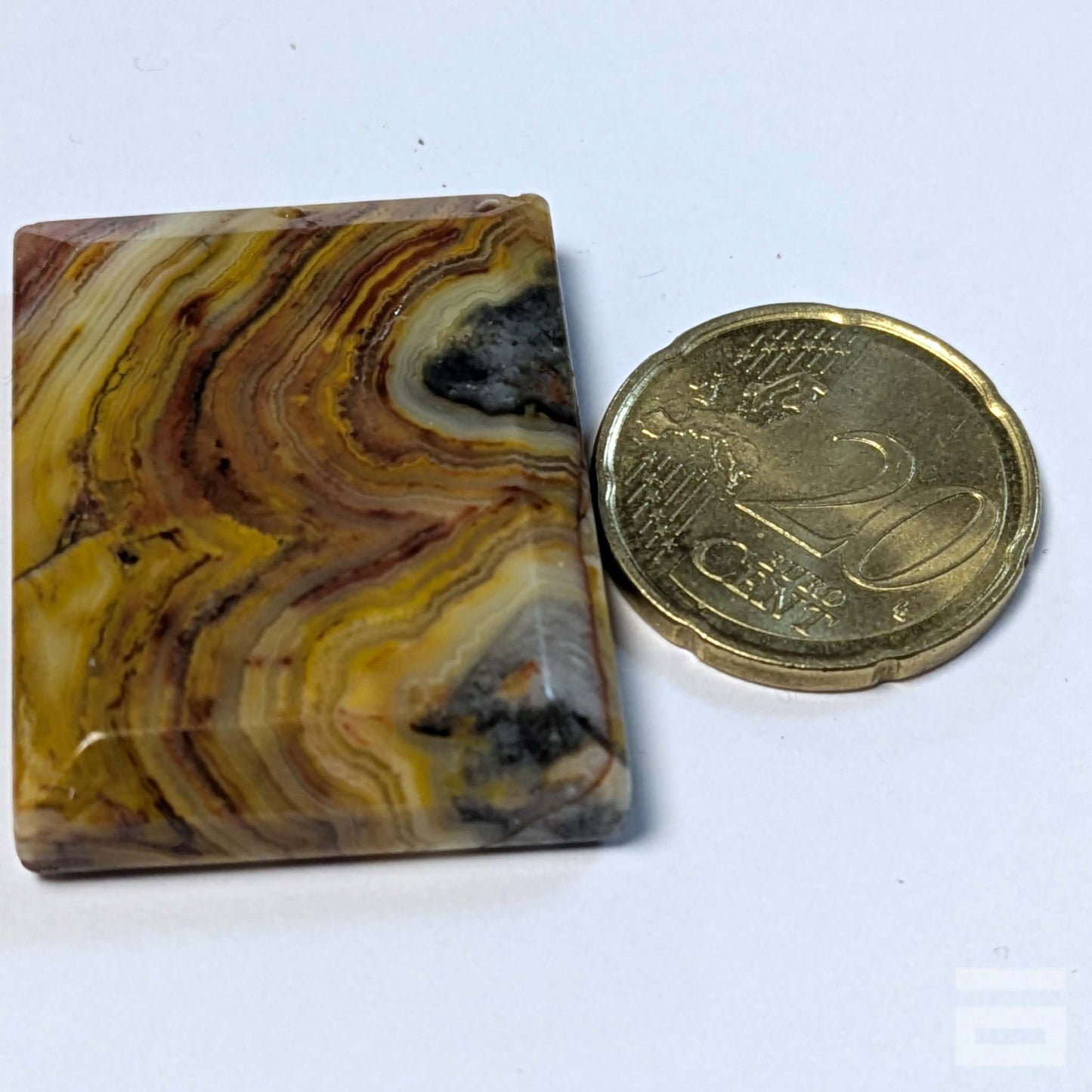 Cabujón Ágata loca