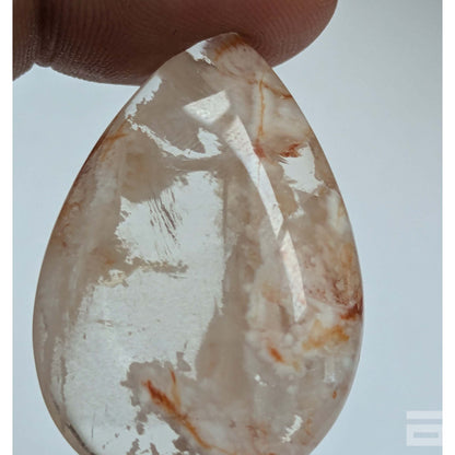 Cabujón chamánico blanco