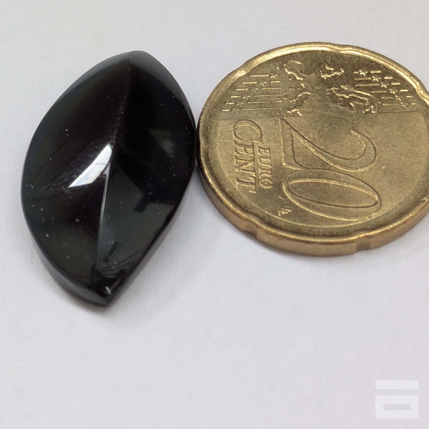 Cabujón Obsidiana arcoíris