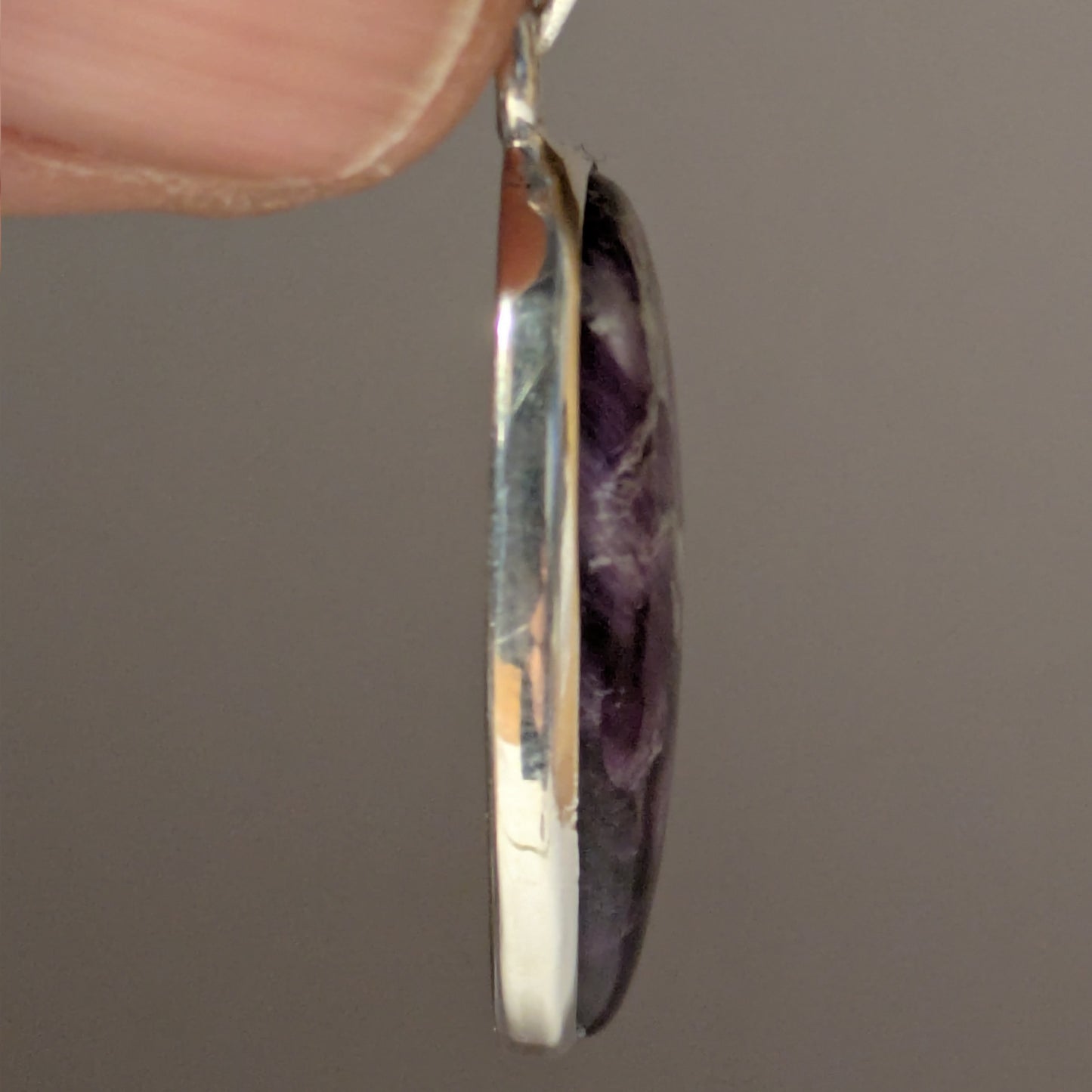 Colgante plata de kämmererita