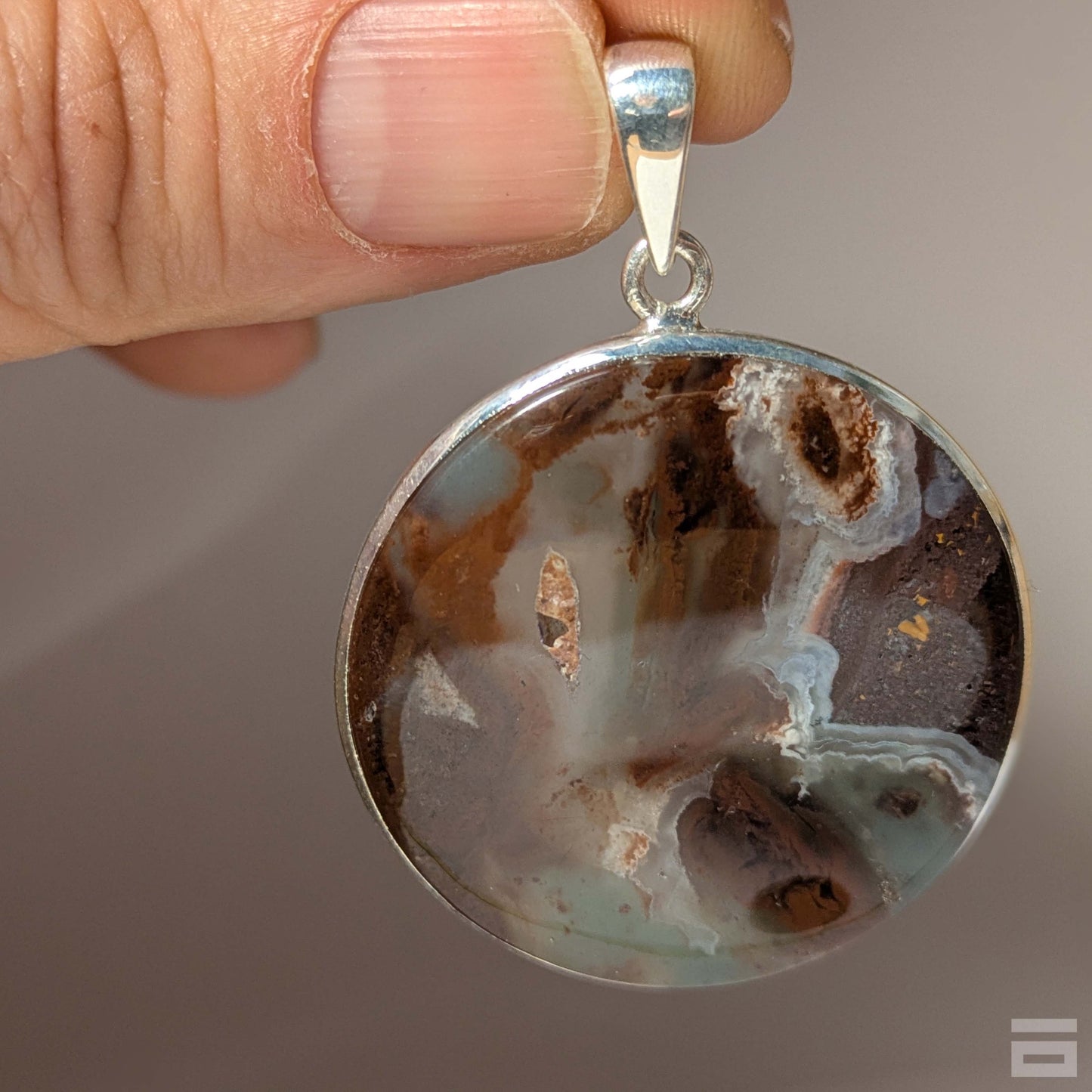 Colgante plata de Acuaprasa