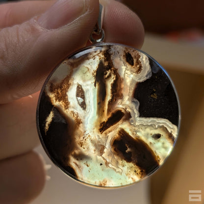 Colgante plata de Acuaprasa