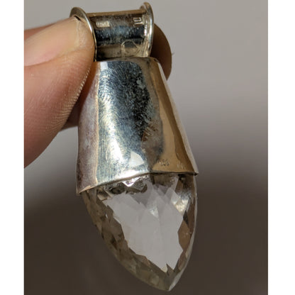 Colgante plata de Cuarzo y Ópalo