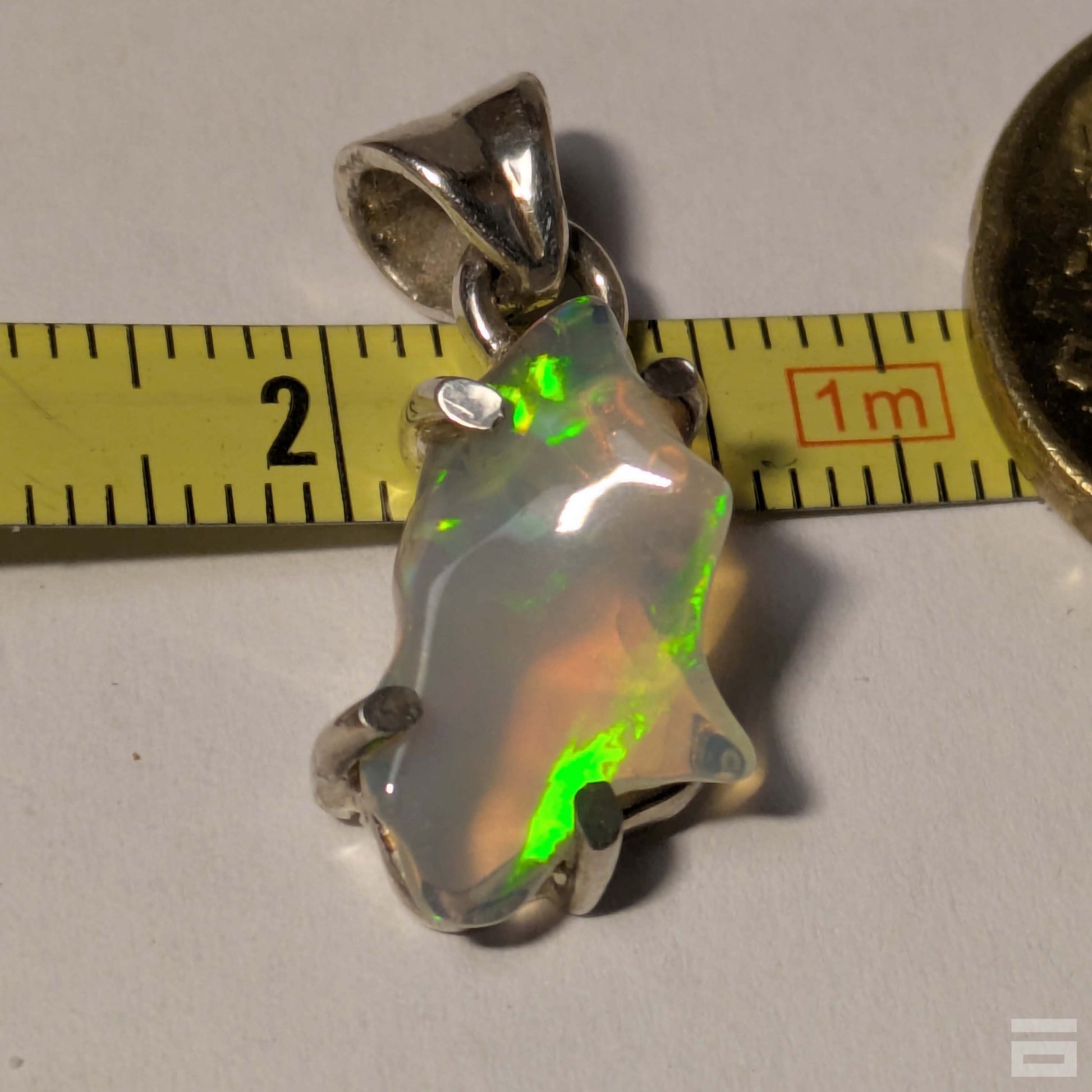Colgante plata de Ópalo de Etiopia