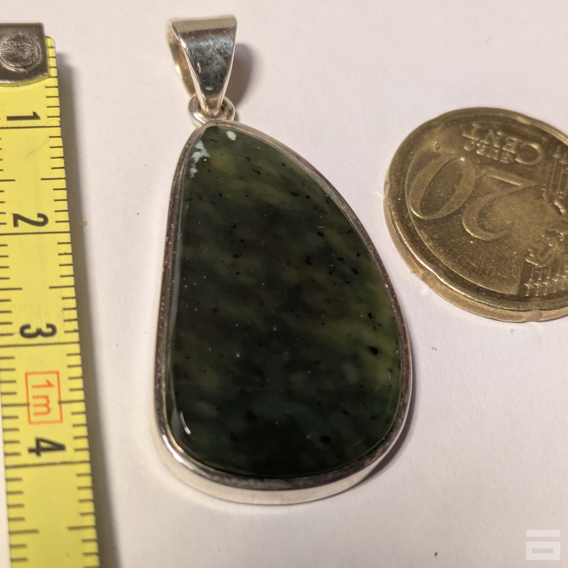 Colgante plata de Cromocalcedonia