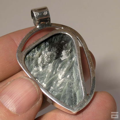 Colgante plata de Serafinita