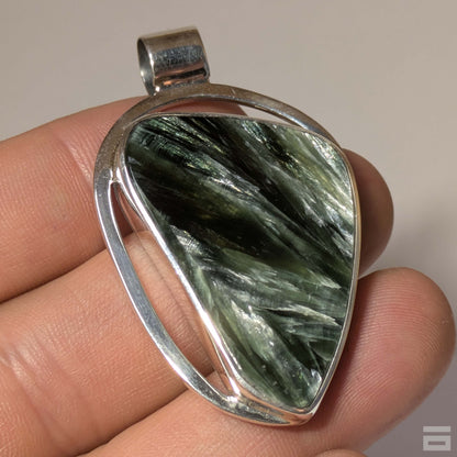 Colgante plata de Serafinita