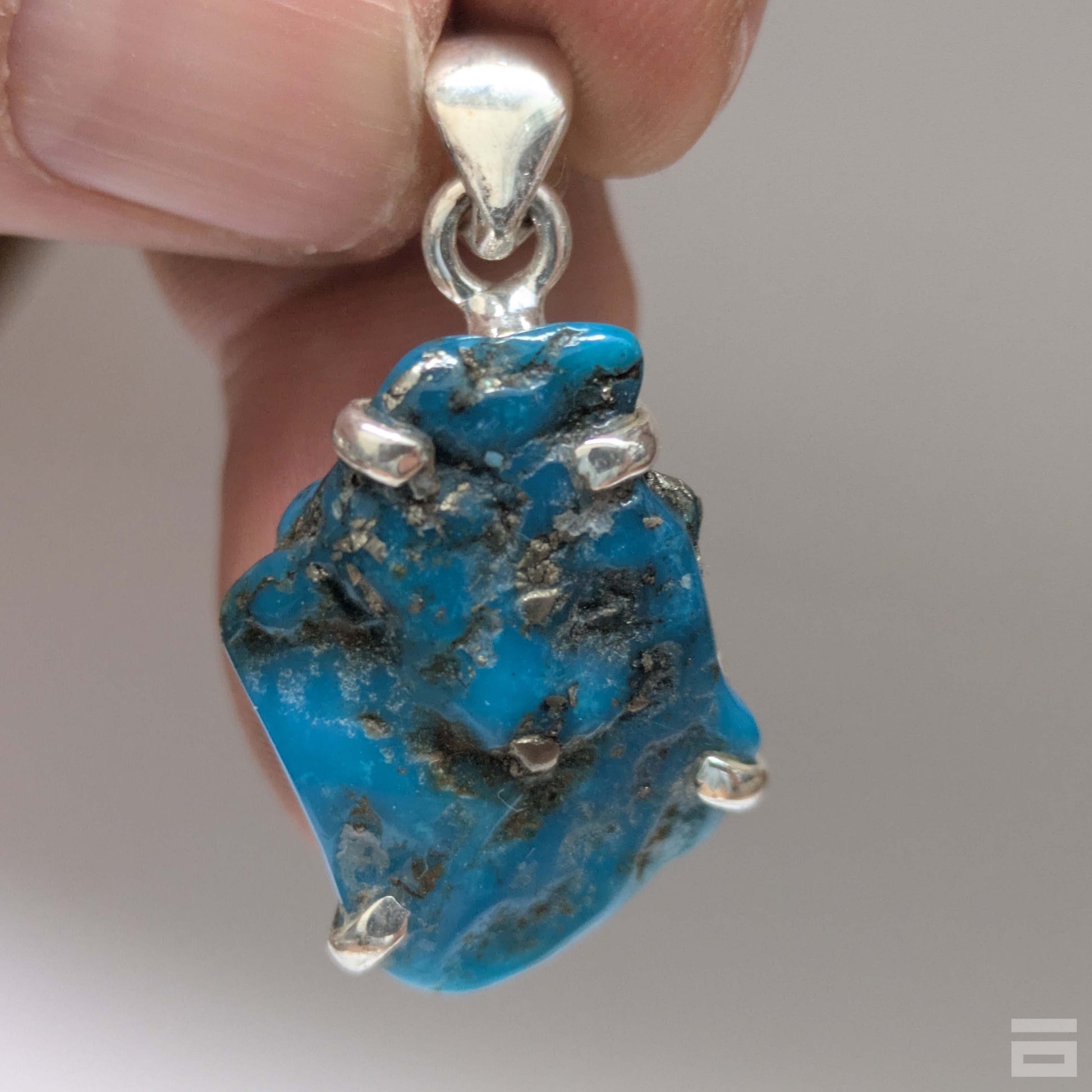 Colgante plata de Turquesa